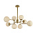 Люстра большая Maytoni Erich MOD221-PL-08-G